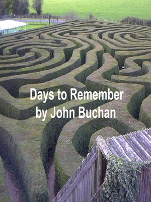 cover image of Days to Remember